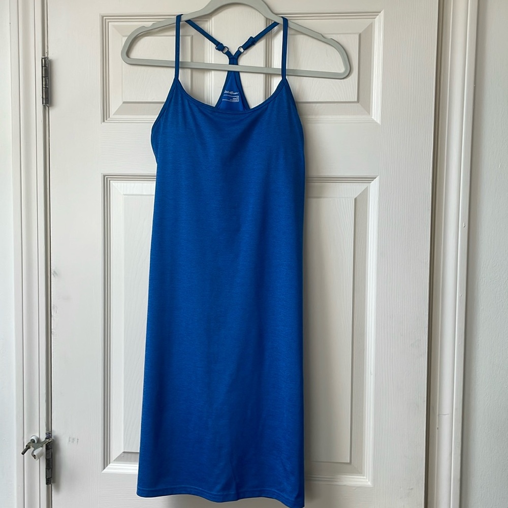 Eddie Bauer athletic blue dress